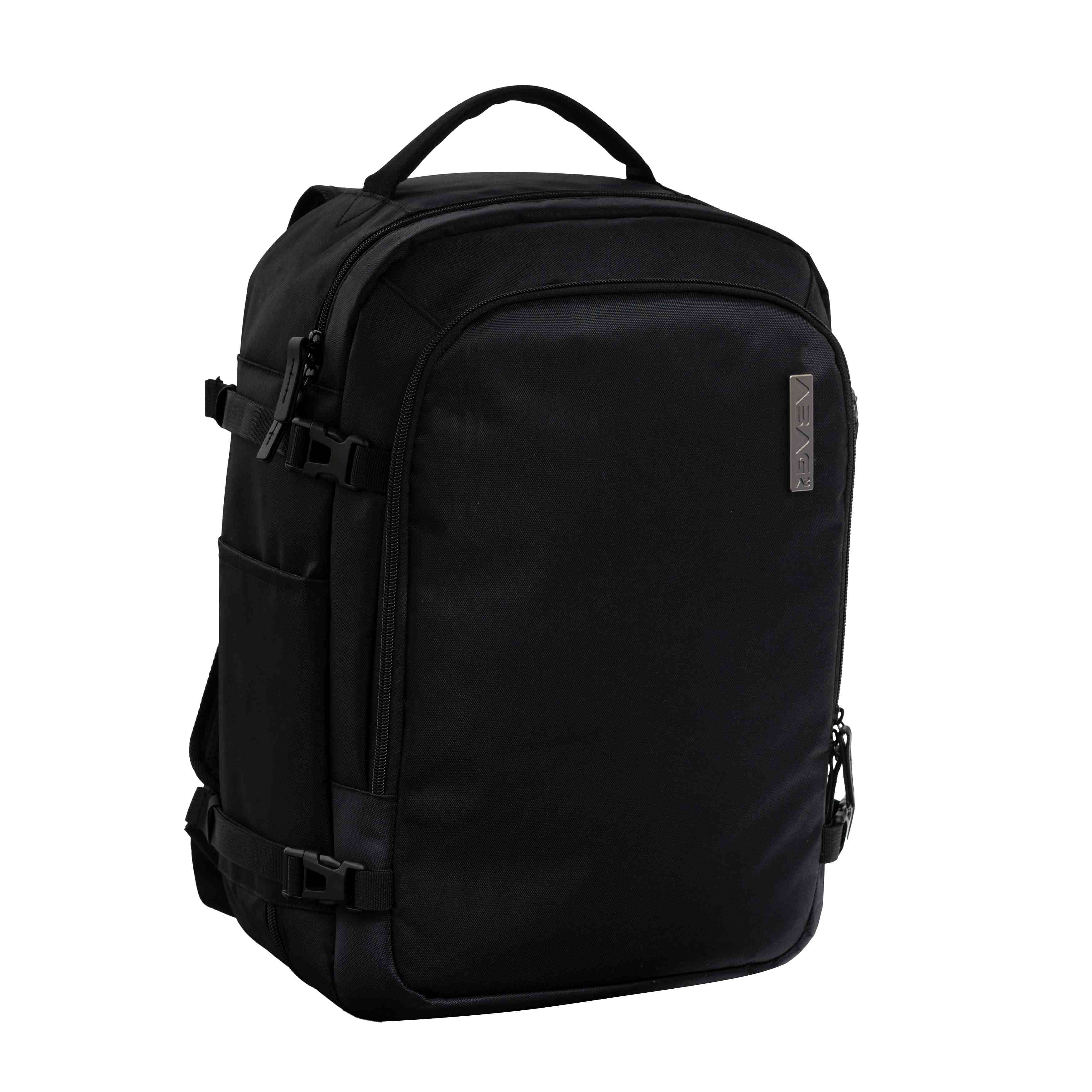 Plecak 3-komorowy 2w1 Business&Travel Abag black