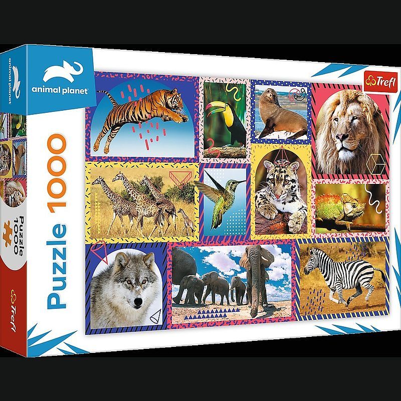 Puzzle 1000 dzika natura 10673