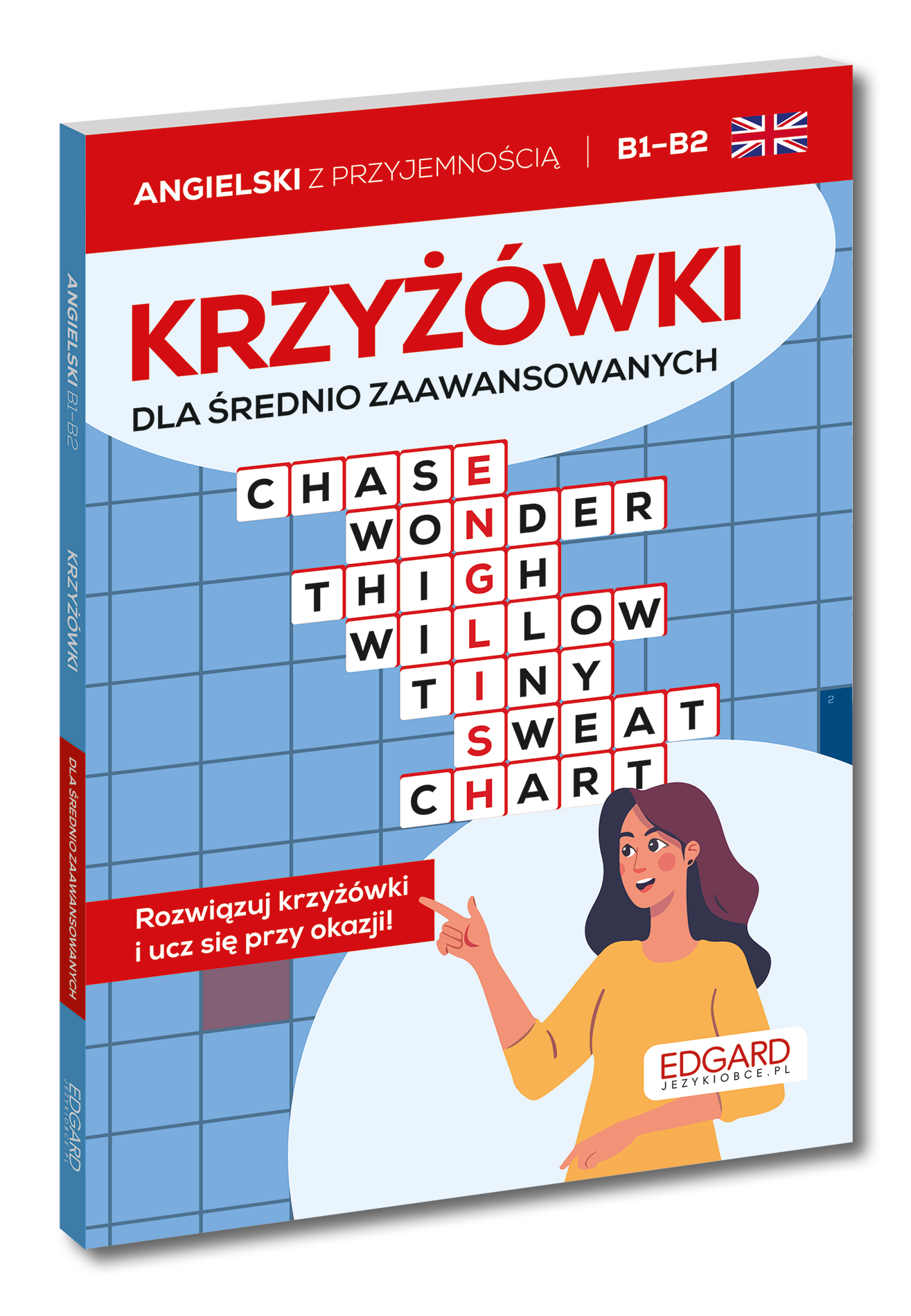 Angielski. Krzyżówki dla średnio zaawansowanych B1-B2