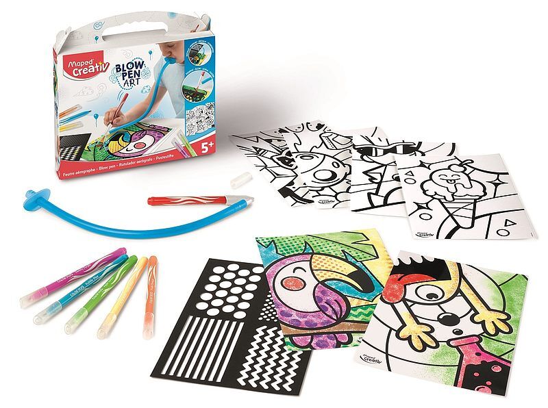Flamastry dmuchane maped creativ pop'art