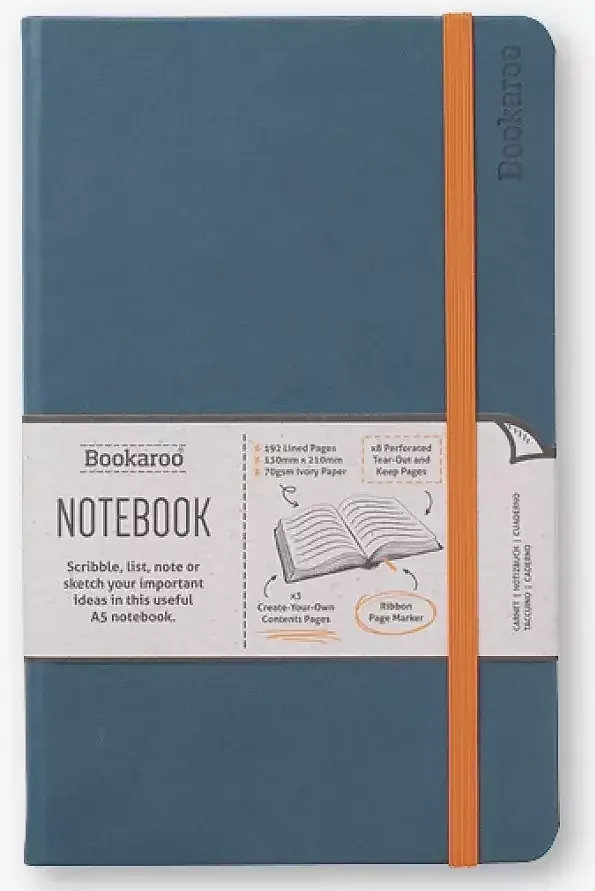 Notatnik a5 bookaroo journal morski