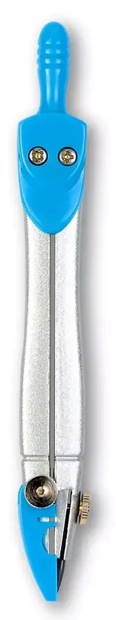 Cyrkiel szkolny penmate pc-100 z grafitem 2 mm niebieski