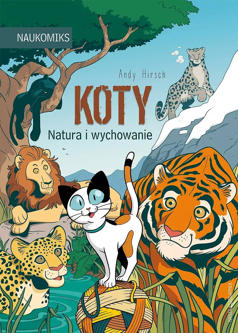 Naukomiks -  Koty: natura i wychowanie (wyd. 2025)
