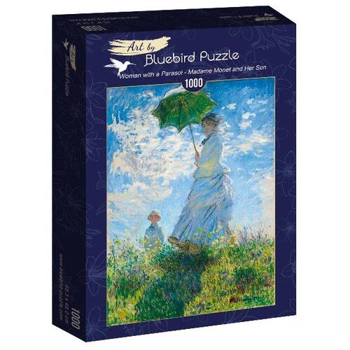 Puzzle Żona artysty z synem, Claude Monet 1000