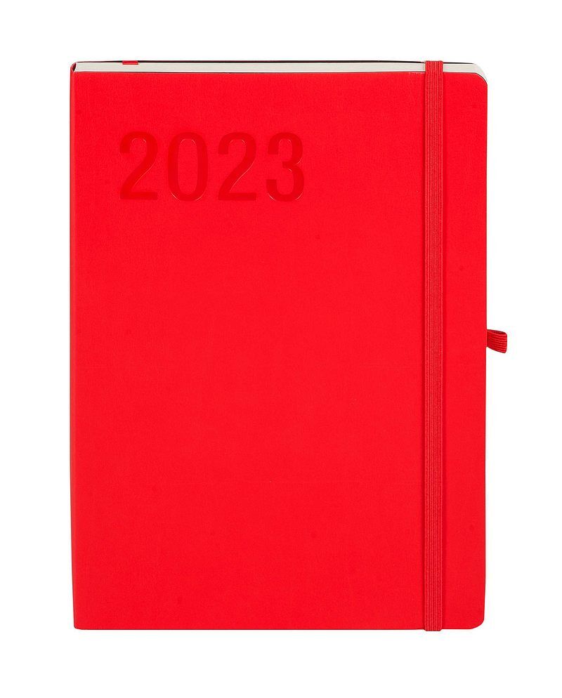 Kalendarz 2023 impresja b5 czerwony tdw