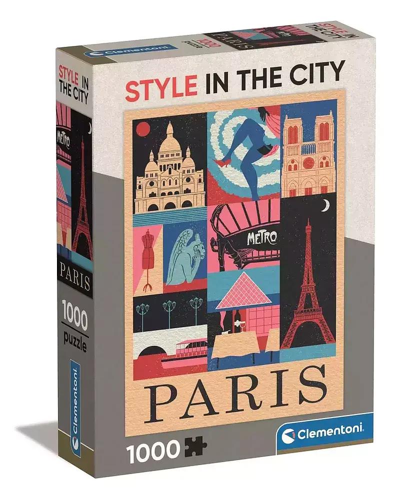 Puzzle 1000 compact paris 39843