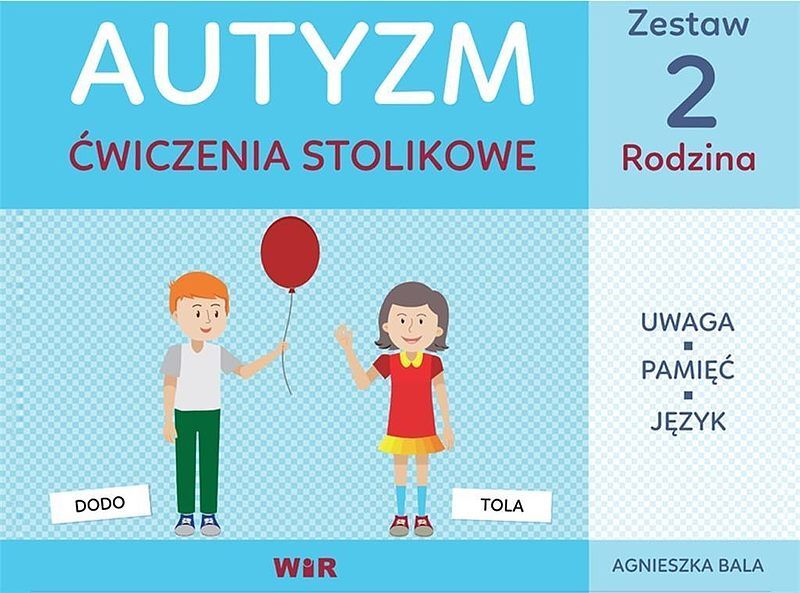 Autyzm ćwiczenia stolikowe zestaw 1