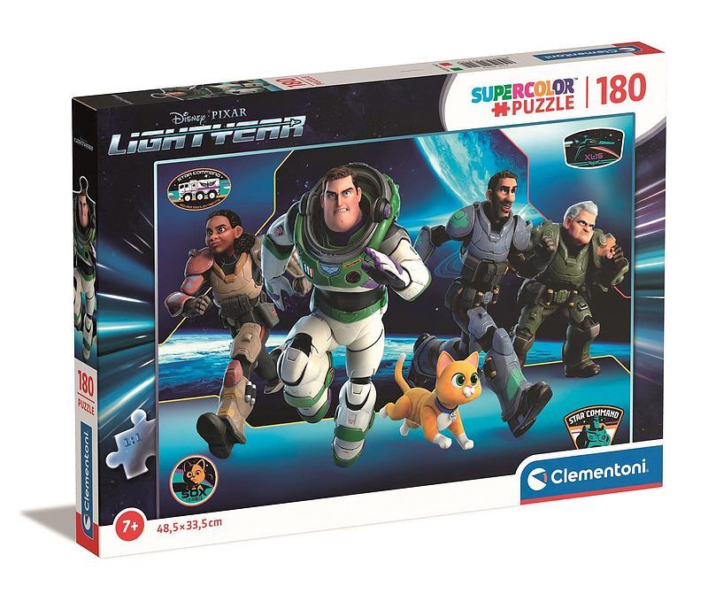 Puzzle 180 super kolor lightyear 29312