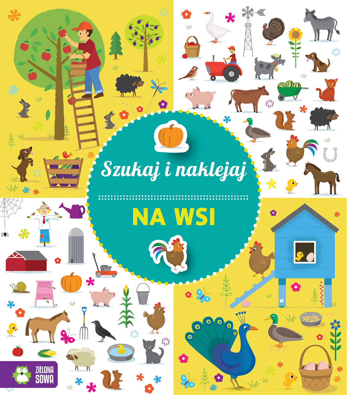 Szukaj i naklejaj. Na wsi