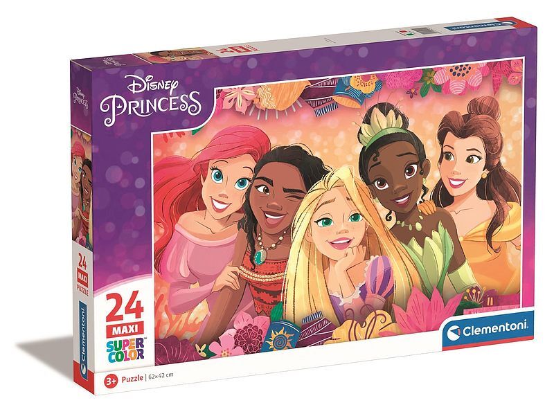 Puzzle 24 el maxi super kolor disney princess 24241