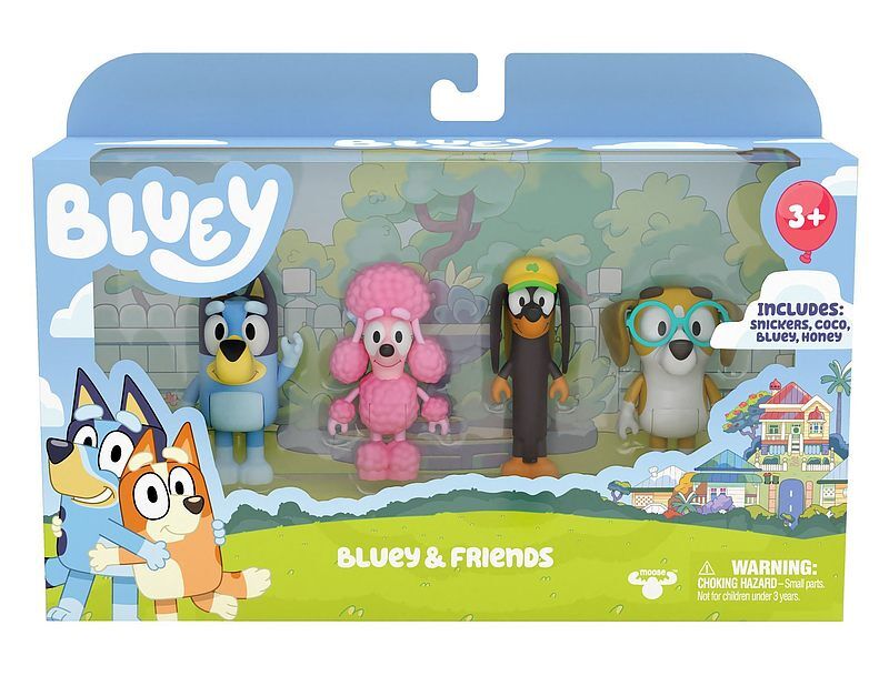 Figurki przyjaciele bluey blu13014 4pak