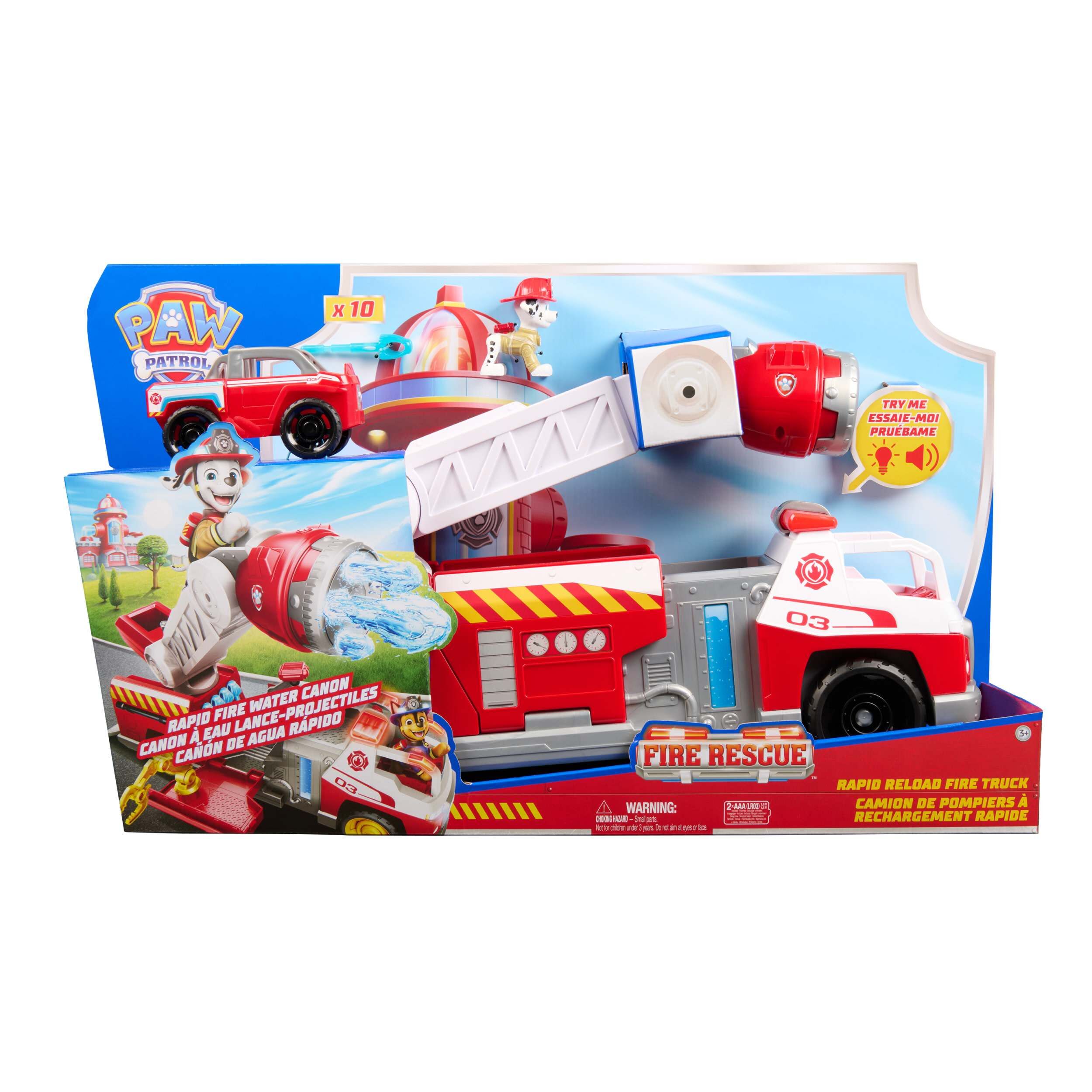 Wóz strażacki deluxe Fire Rescue Psi Patrol