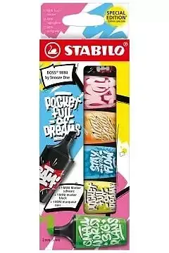 Zakreślacz stabilo boss mini by snooze one 6 kolorów