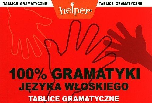 100% gramatyki języka włoskiego Tablice gramatyczne Helper