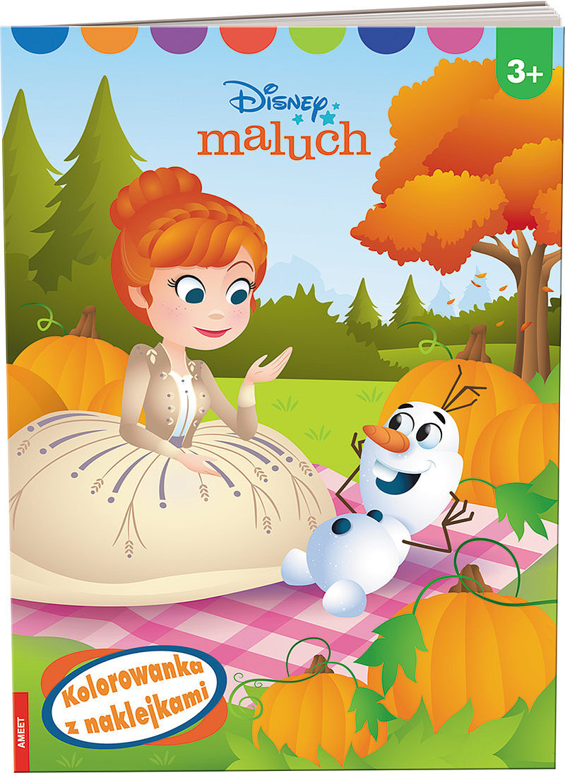 Disney maluch kolorowanka z naklejkami na-9204