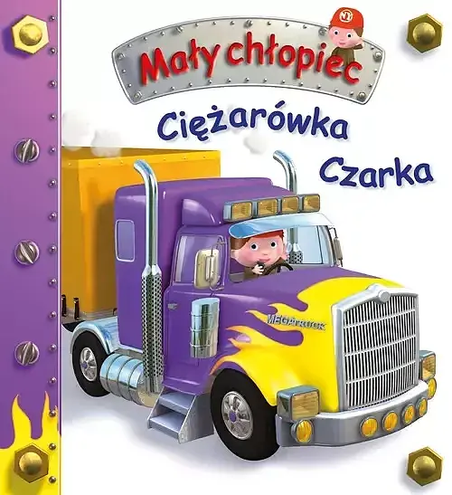 Ciężarówka Czarka. Mały chłopiec