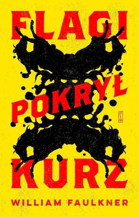 Flagi pokrył kurz