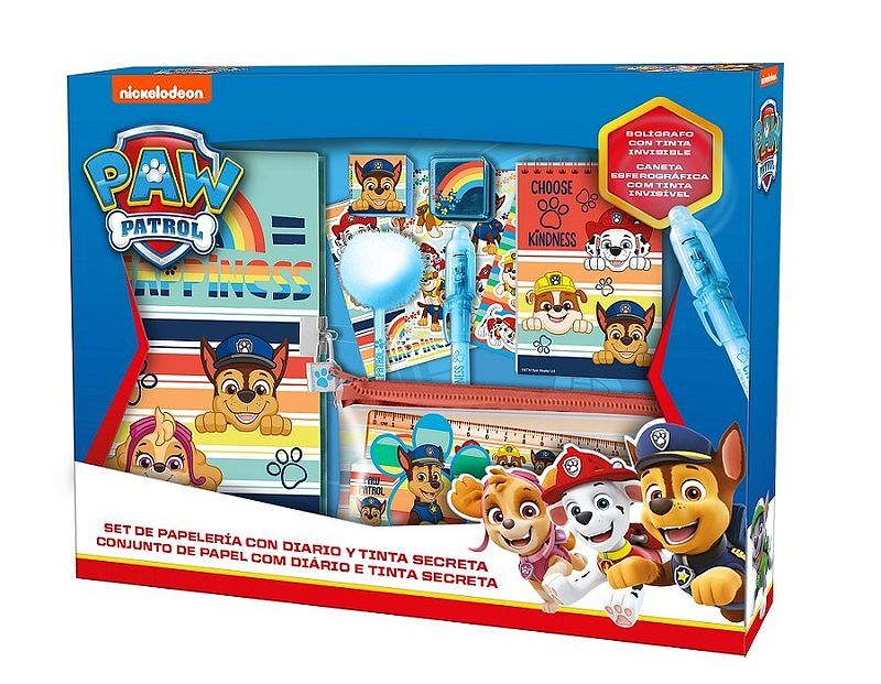 Zestaw piśmienniczy z pamiętnikiem i piórnikiem  paw patrol pw19724