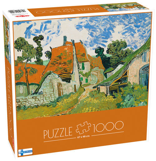 Puzzle van Gogh Katu Auvers 1000 elementów