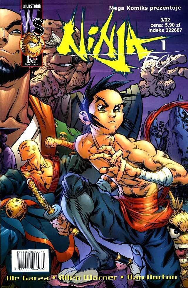 Mega Komiks - 17 - (3/2002) Ninja Boy, cz.1