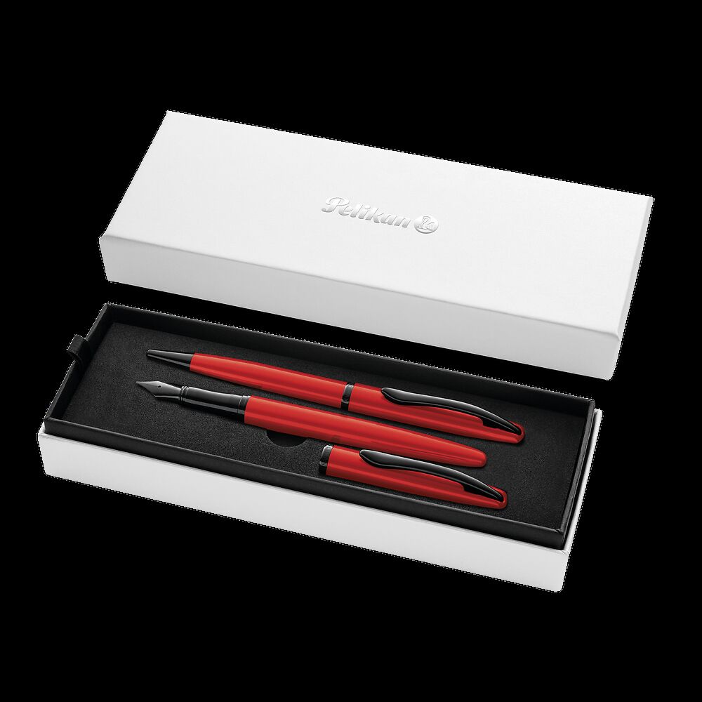 Pióro wieczne Pelikan+ długopis Jazz Noble Elegance Red