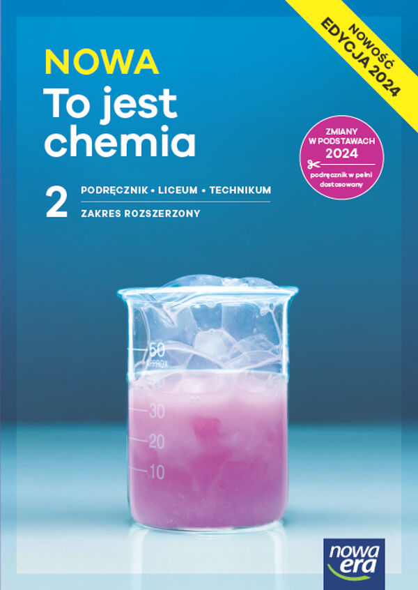 Nowa Chemia podręcznik 2 liceum i technikum zakres rozszerzony EDYCJA 2025