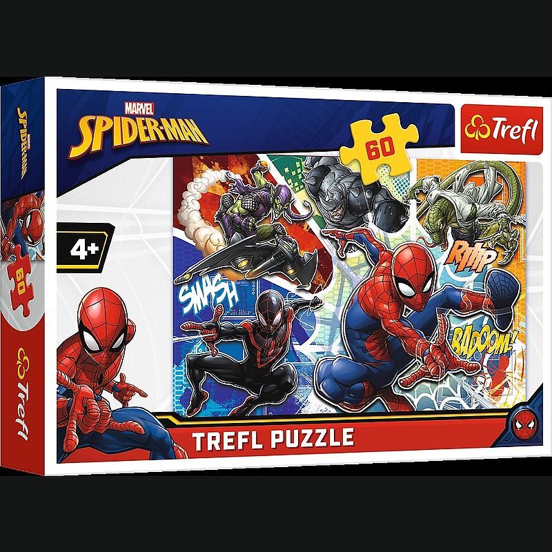 Puzzle 60 waleczny spider-man 17311