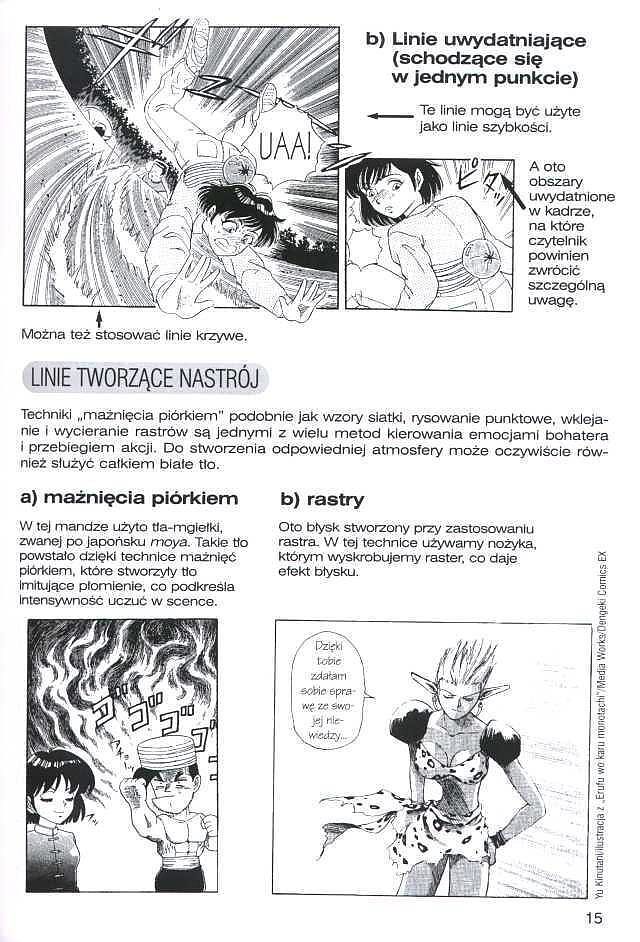 Jak powstaje manga - 3 - Łączenie technik