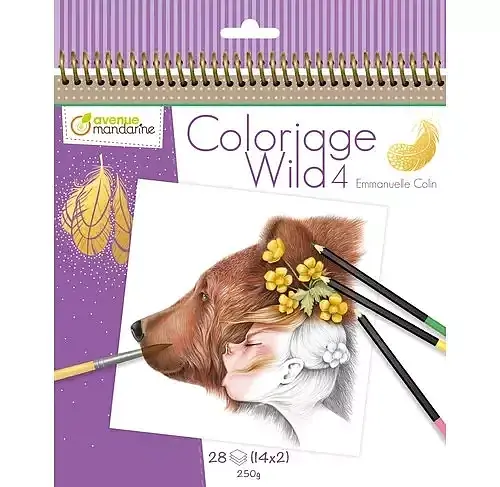 Kolorowanka emmanuelle colin wild 4