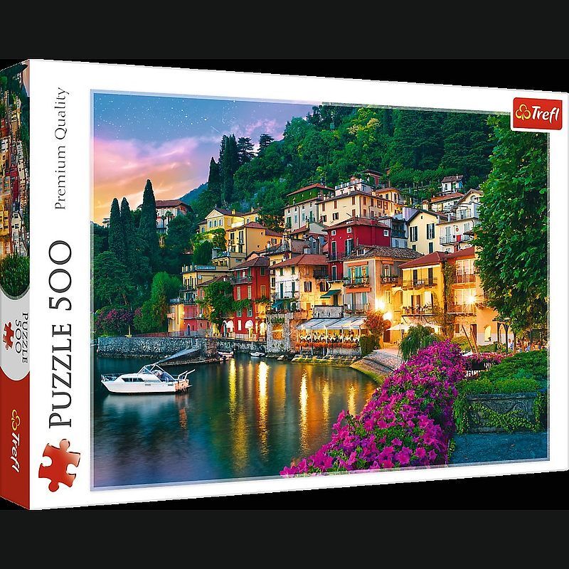 Puzzle Jezioro Como Włochy 500