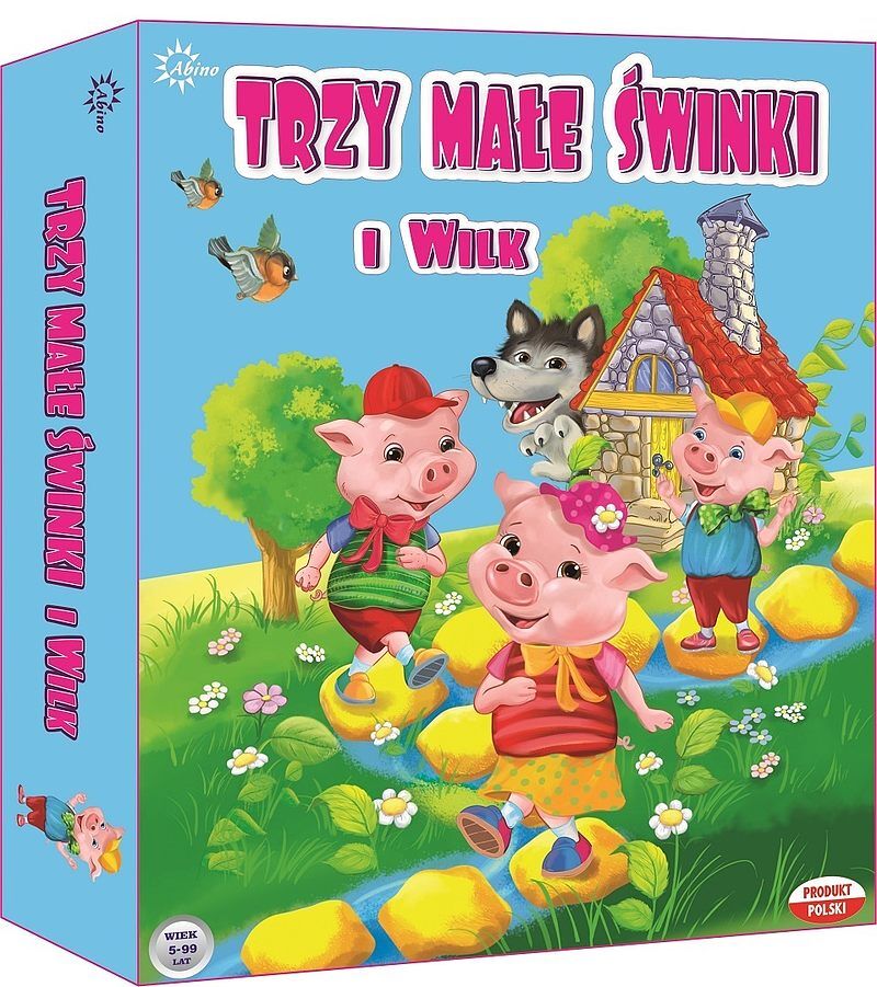 Gra trzy małe świnki i wilk