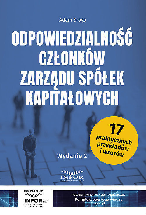 Odpowiedzialność członków zarządu spółek kapitałowych Wyd2