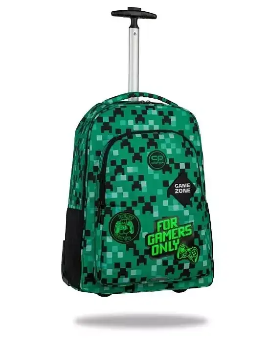 Plecak młodzieżowy na kółkach coolpack alan game zone