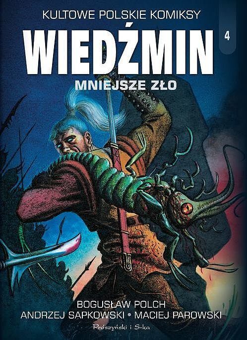 Kultowe polskie komiksy - 4 - Wiedźmin #4: Mniejsze zło