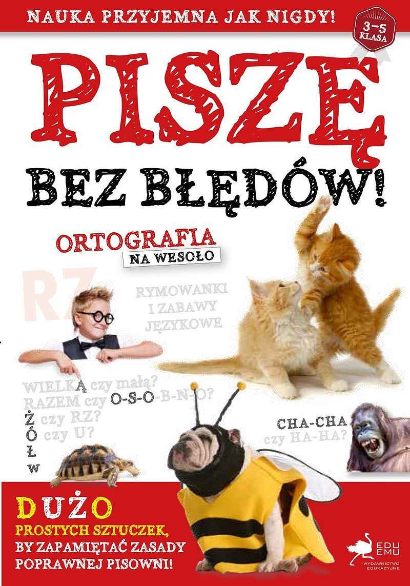 Piszę bez błędów ortografia na wesoło