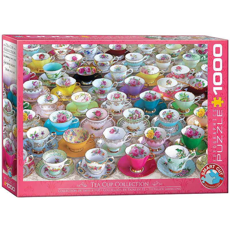Puzzle 1000 kolekcja filiżanek 6000-5314