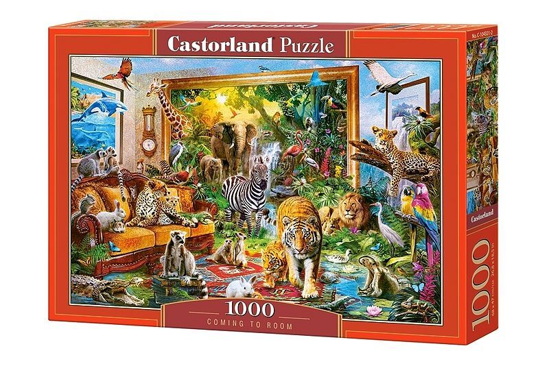 Puzzle 1000 leśny pokój