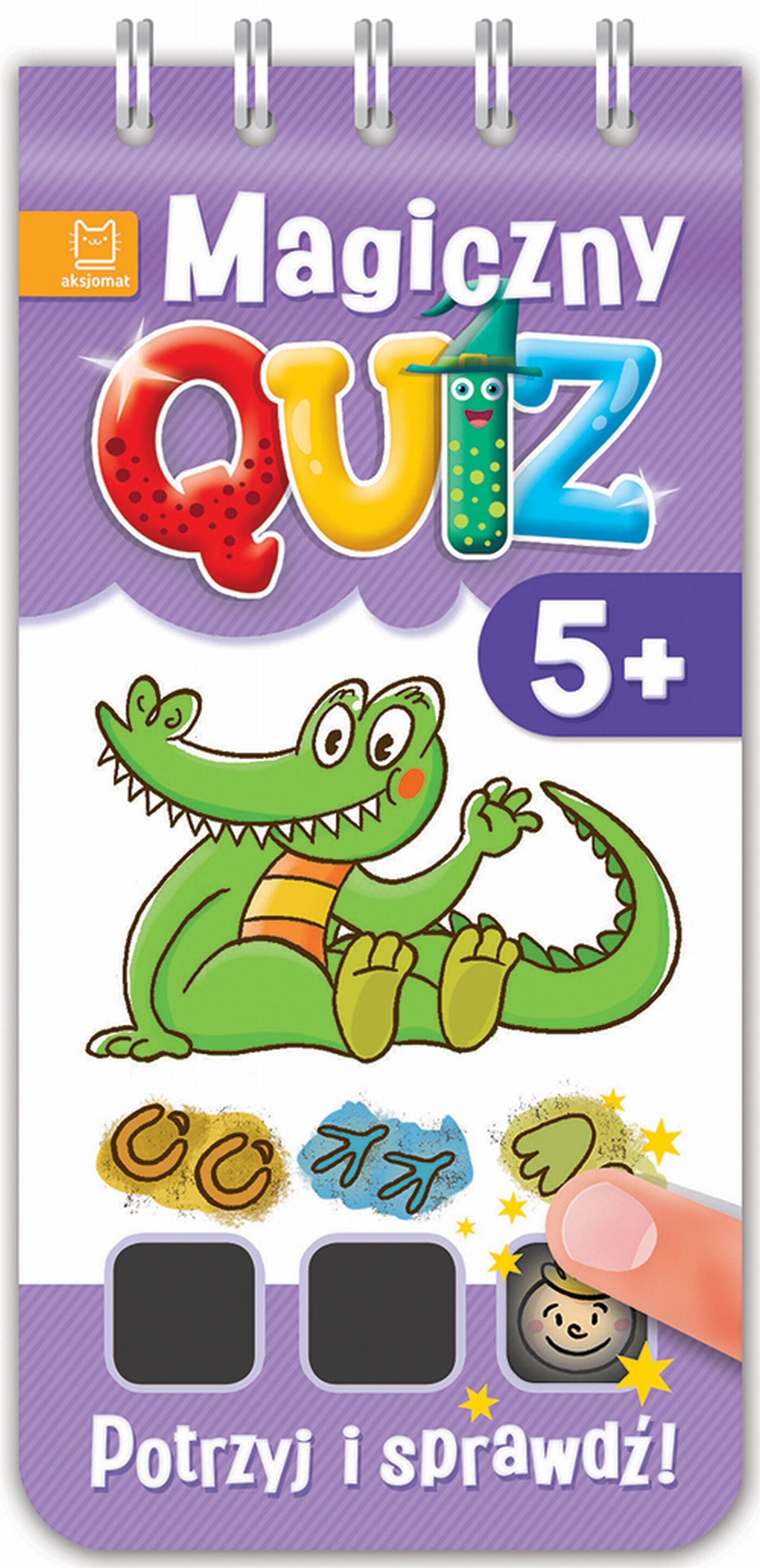 Magiczny quiz. Potrzyj i sprawdź od 5 lat cz. 2