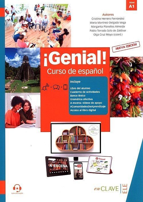 Genial! A1 Podręcznik + ćwiczenia + Audio descargable