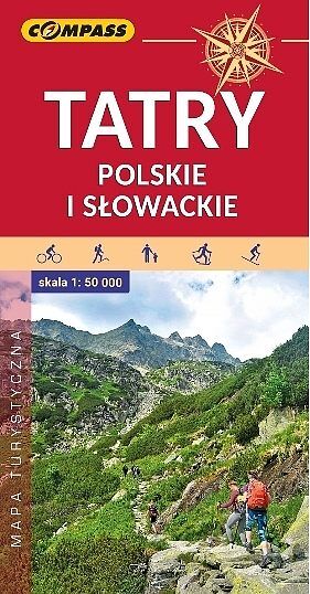 Tatry Polskie i Słowackie. Mapa turystyczna w skali 1:50 000