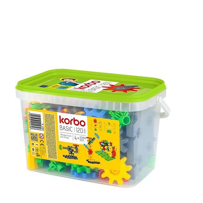 Klocki Korbo Basic 120 elemntów
