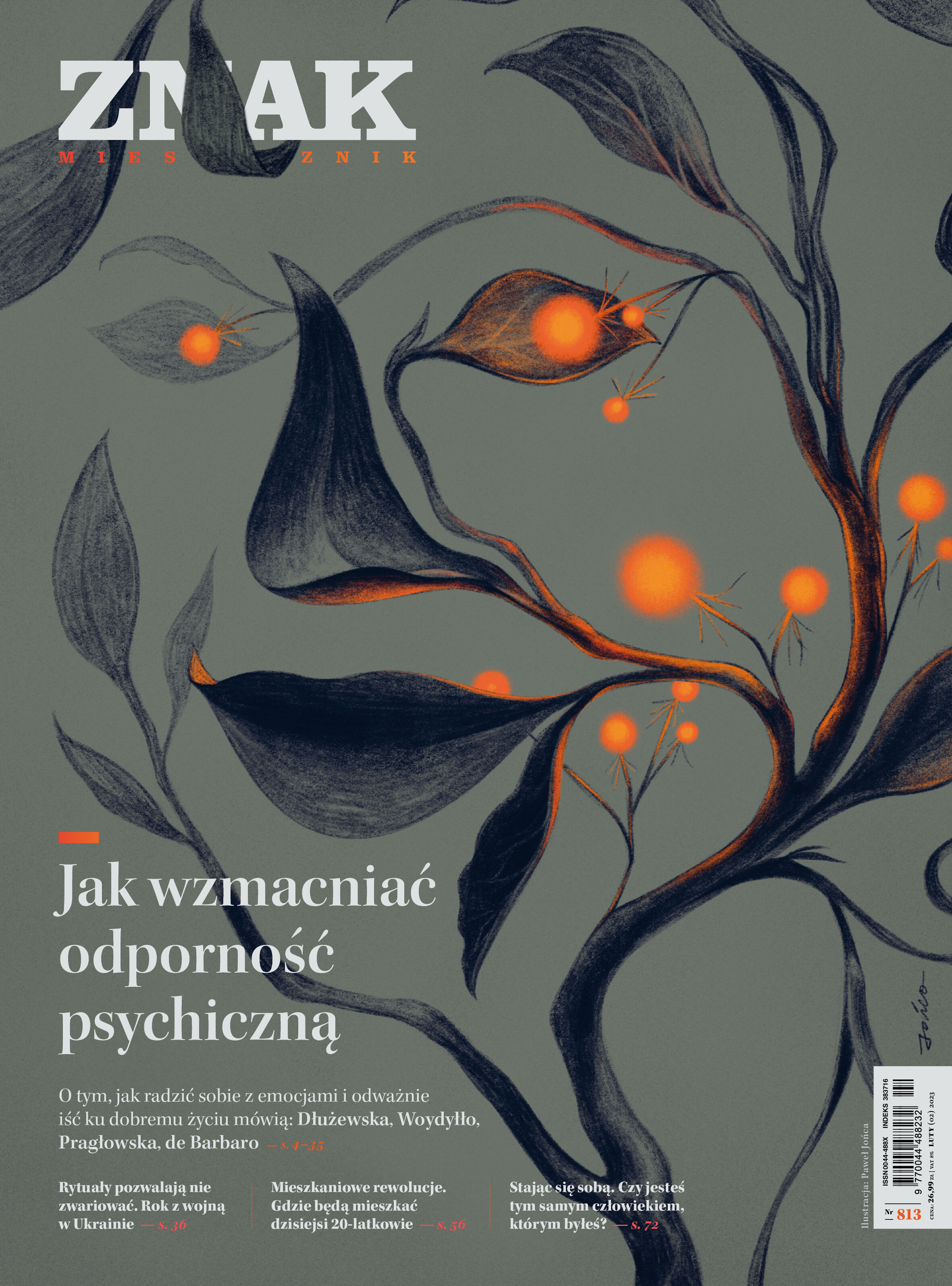 Miesięcznik ZNAK 813 (02/2023) - Jak wzmacniać odporność psychiczną