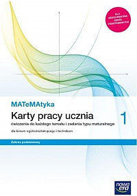 Nowe matematyka era karty pracy klasa 1 liceum i technikum zakres podstawowy 68105