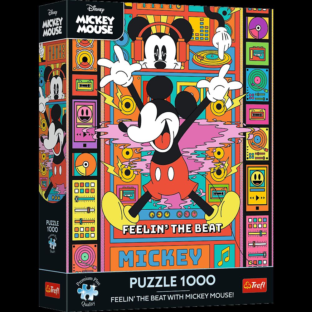 Puzzle 1000 Trefl Premium Plus Czuj Rytm z Mikim 12142