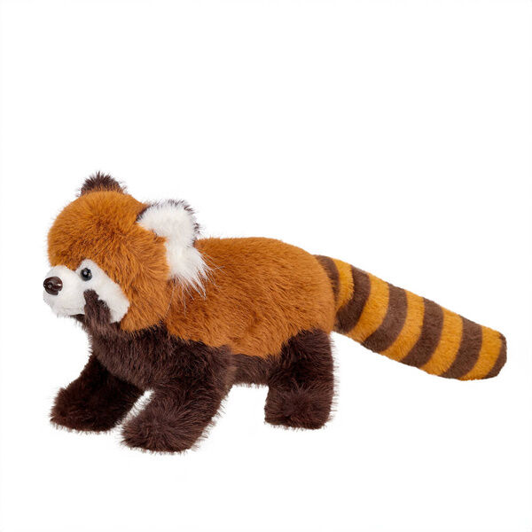 Maskotka Zoo Panda ruda stojąca 20cm