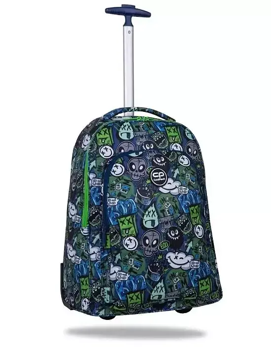 Plecak młodzieżowy na kółkach coolpack alan monster team