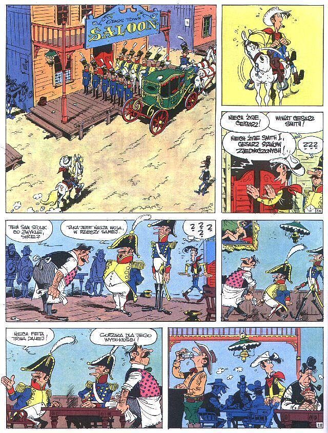 Lucky Luke - 45 - Cesarz Smith