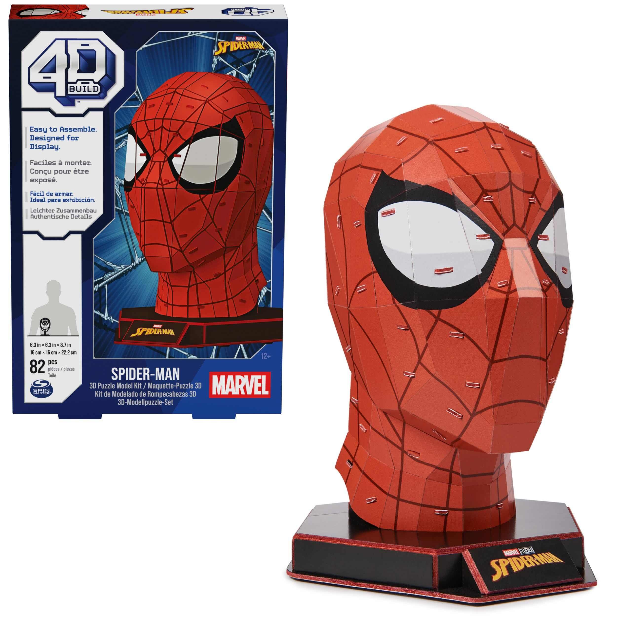 Puzzle 4D Maska Spiderman'a