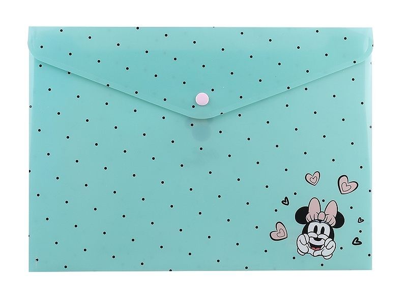 Koperta na dokumenty a4  disney fashion minnie mouse 1 szt. Mix