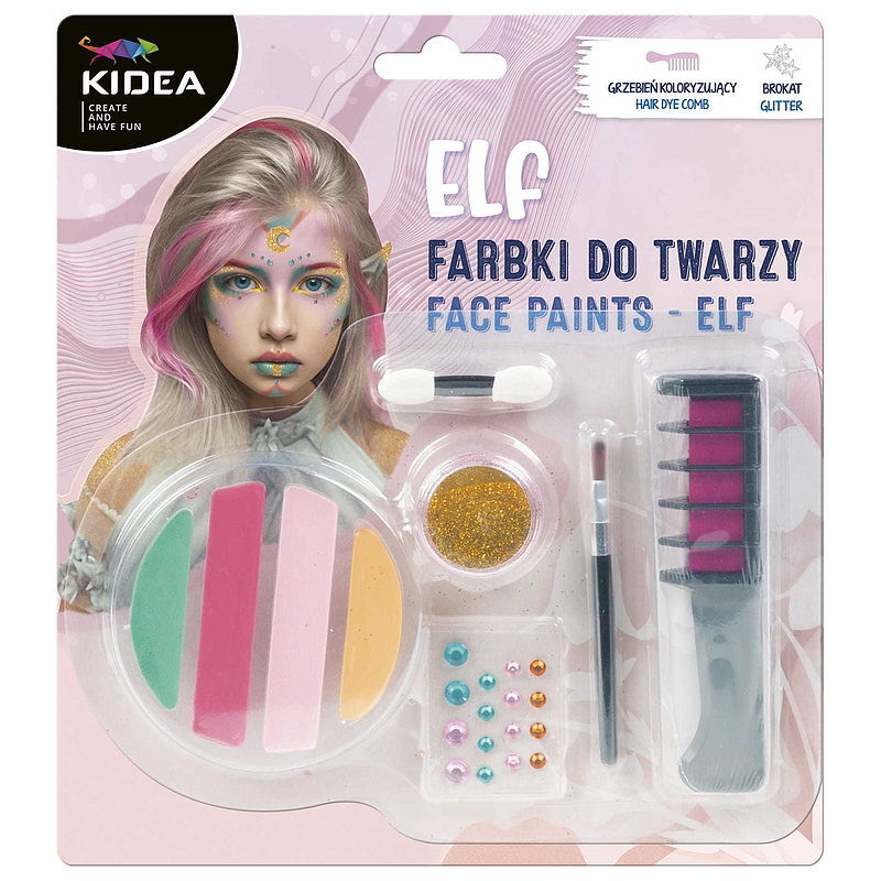 Farby do twarzy zestaw kidea elf
